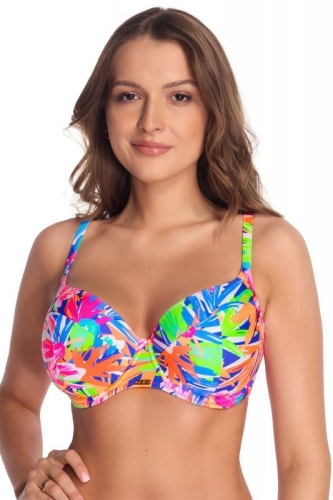 Biustonosz kąpielowy usztywniany Ava SK 242 tropical splash