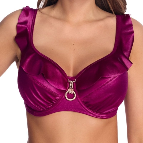 Biustonosz kąpielowy miękki Ava SK 249 magenta – ujęcie 2