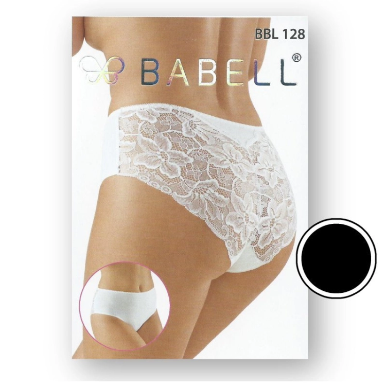Figi damskie Babell BBL 128 czarne – ujęcie 3