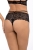 Stringi damskie Babell BBL 166 czarne – ujęcie 2