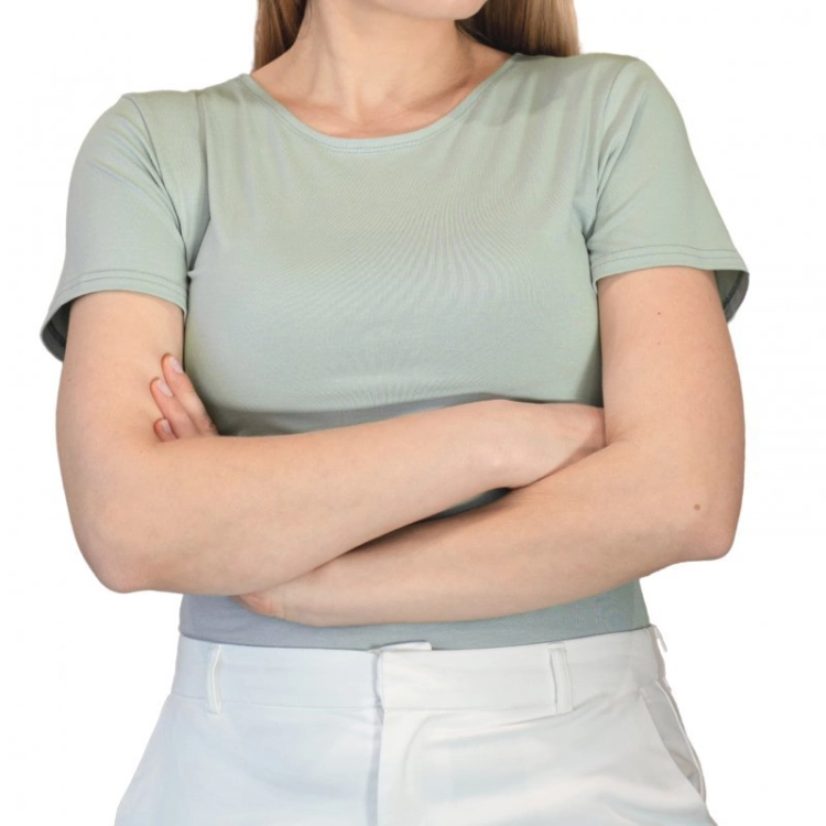 Bluzka damska Babell Carla miętowa – ujęcie 2